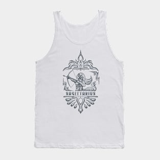 Sagittarius Zodiac Sign Tank Top